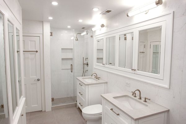 Primary Bathroom Renovation in a Prewar Duplex on the Upper West Side in NYC